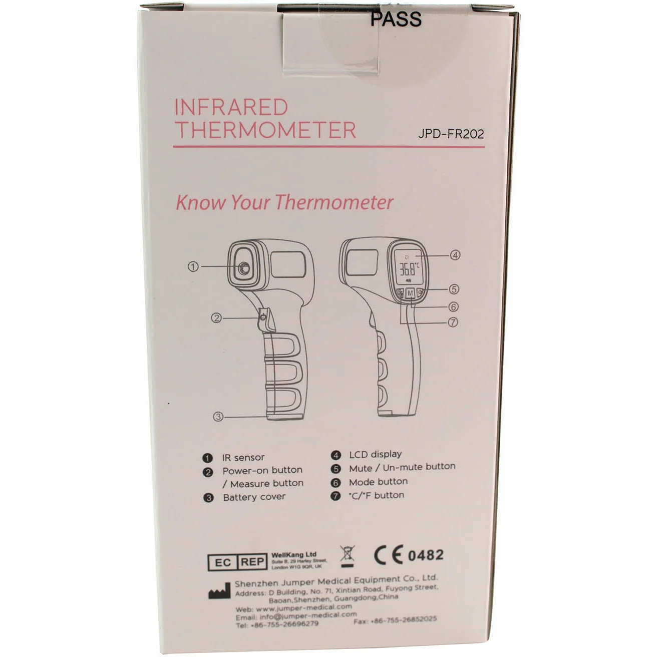 Non-Contact Infrared Thermometer - Image 4