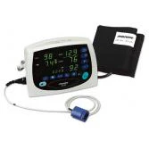 Nonin 2120 Avant SpO2 & NIBP Monitor with Alarms, Memory with PROStand & Tympanic Thermometer - Image 2
