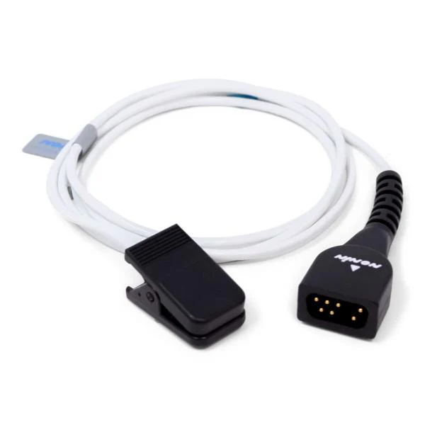 Nonin Ear Clip SpO2 Sensor (1m Cable)