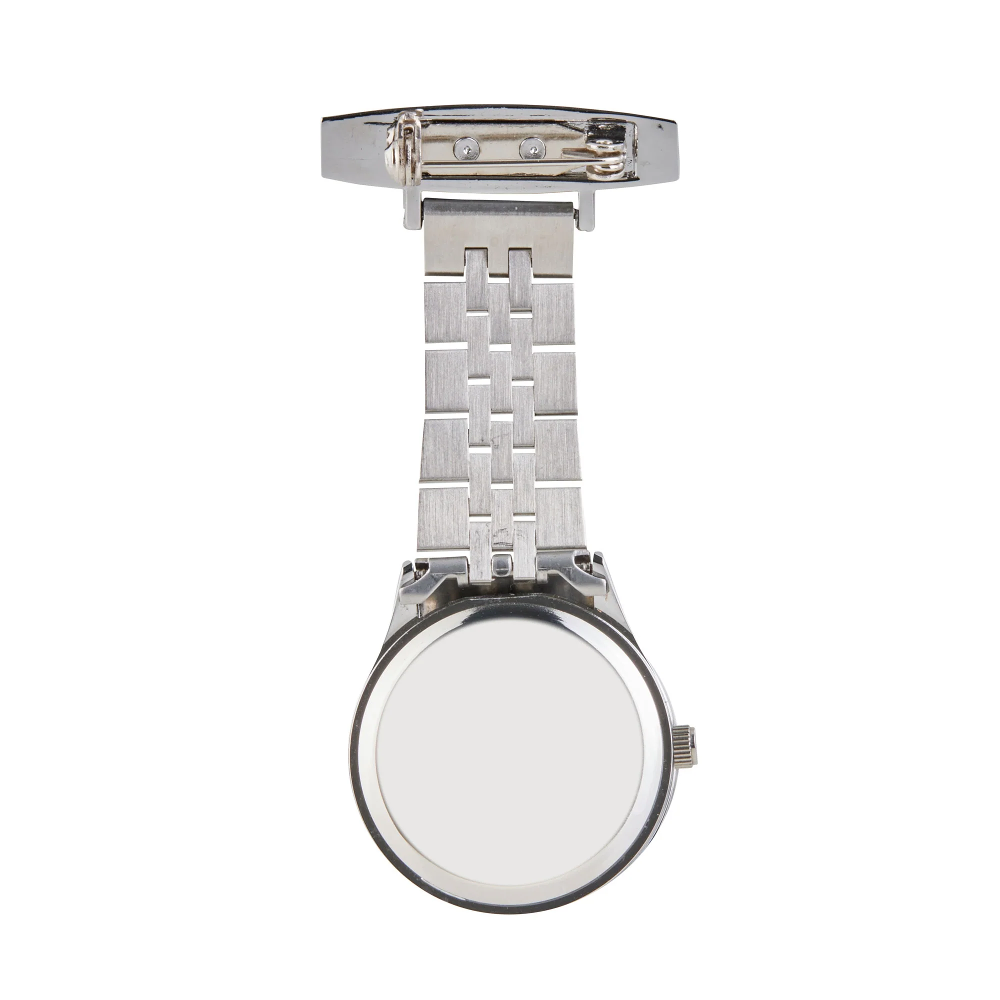 Annie Apple Nurses Fob Watch - Callista - Pearl/Silver - Link - 35mm - Image 4