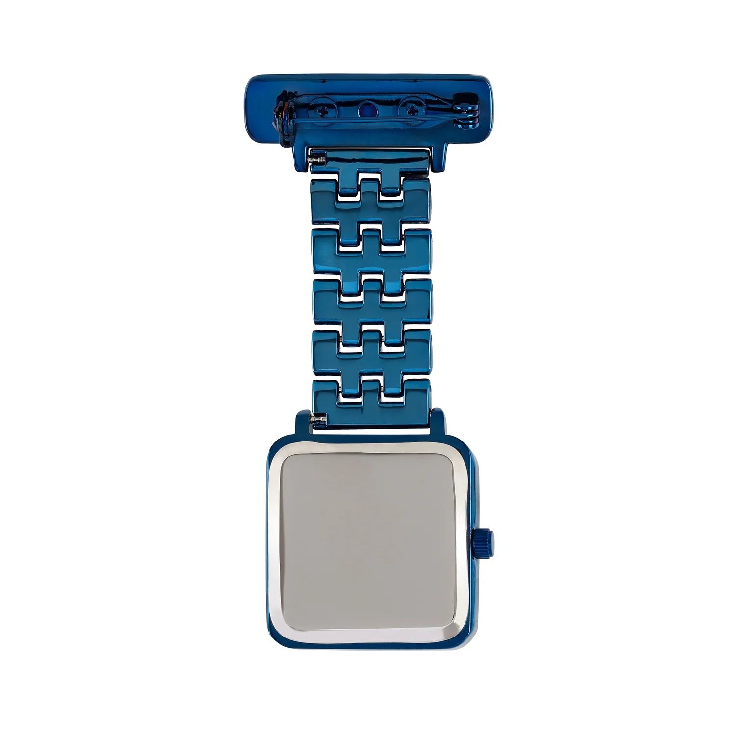 Annie Apple Nurses Fob Watch - Eunoia - Rose Gold/Blue - Link - 28mm - Image 3