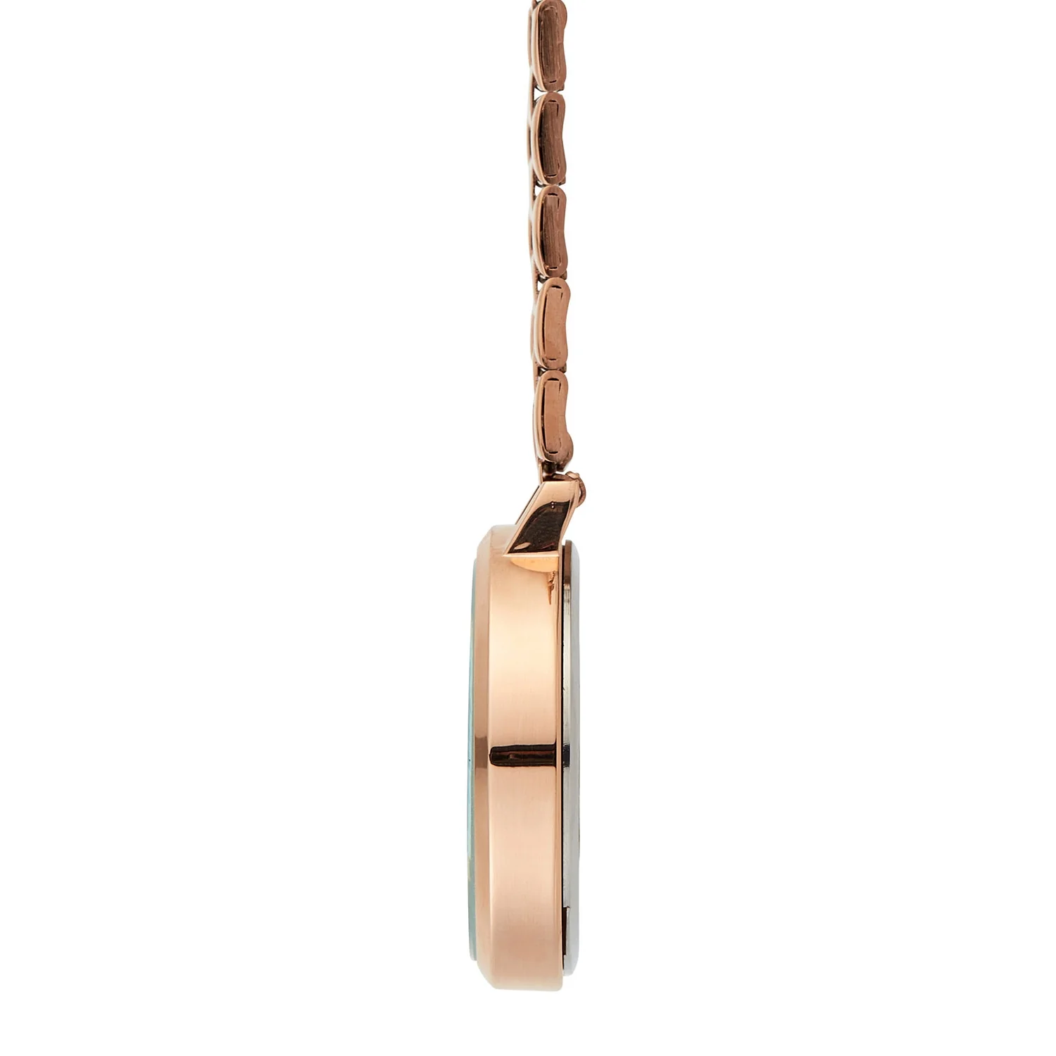 Annie Apple Nurses Fob Watch - Meraki - Pearl/Rose Gold - Link - 35mm - Image 2
