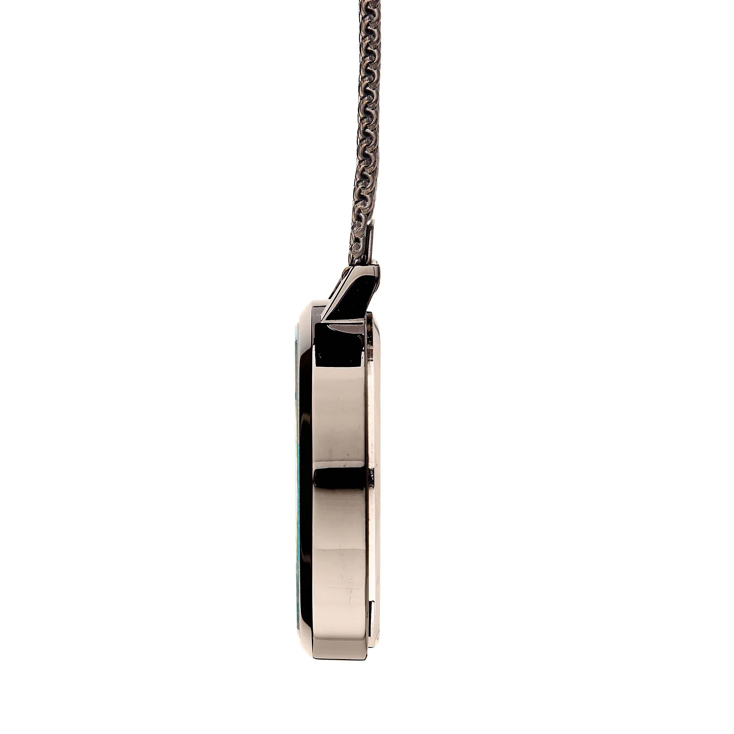 Annie Apple Nurses Fob Watch - Meraki - Rose Gold/Gunmetal - Mesh - 35mm - Image 2