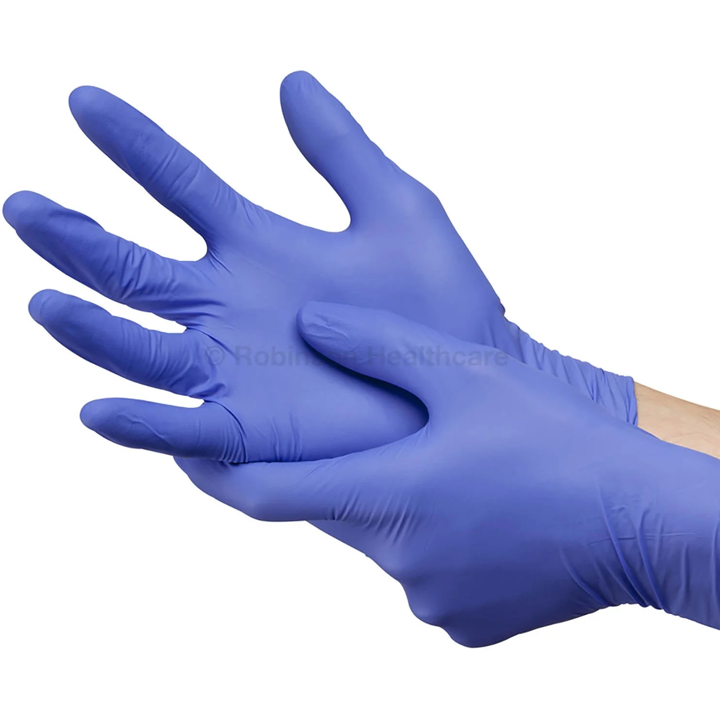 Nytraguard ChemoPure Nitrile Gloves X Small x100 [CAT III PPE Certified] - Image 2
