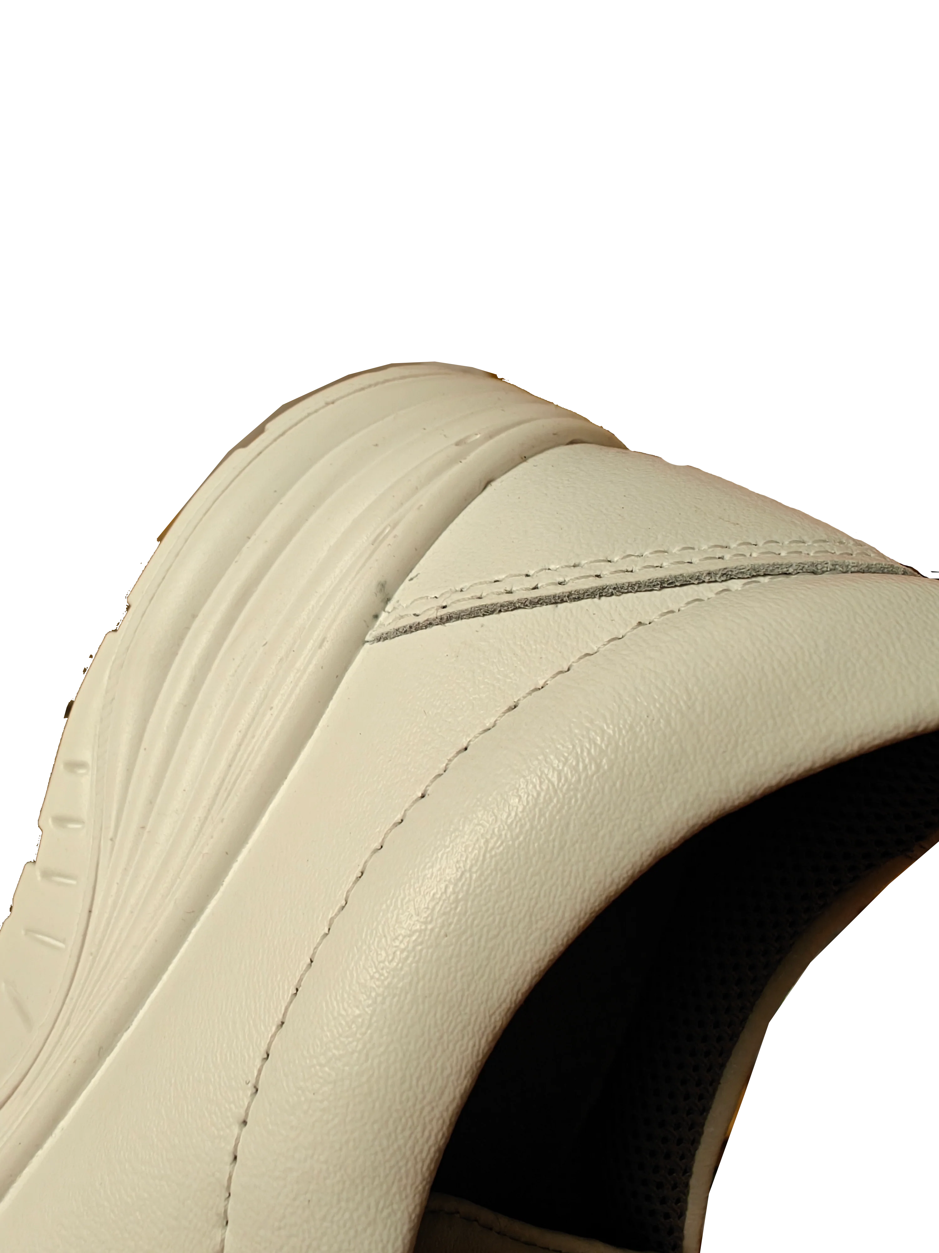 Occupational Shoes Light Loafer - White Smooth Leather Size 5 - Clearance - Image 5