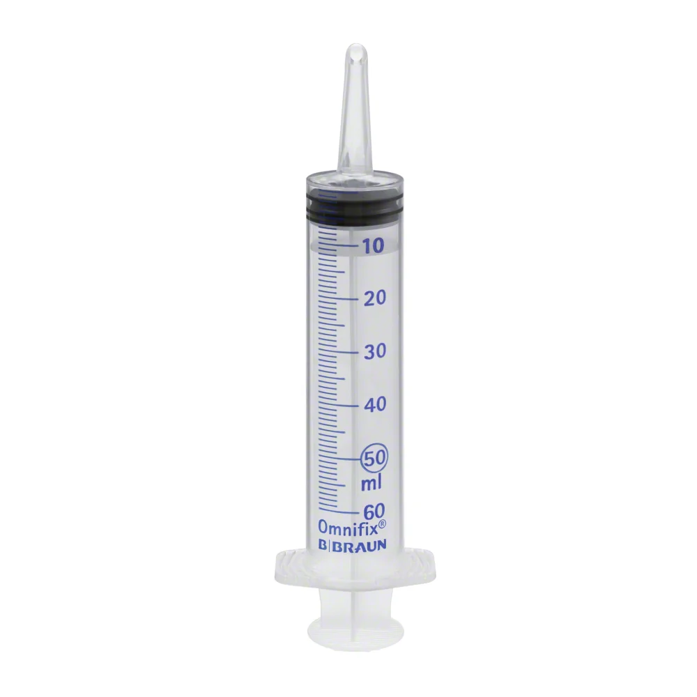 Omnifix Irrigation 50/60ml Latex Free - Box of 100