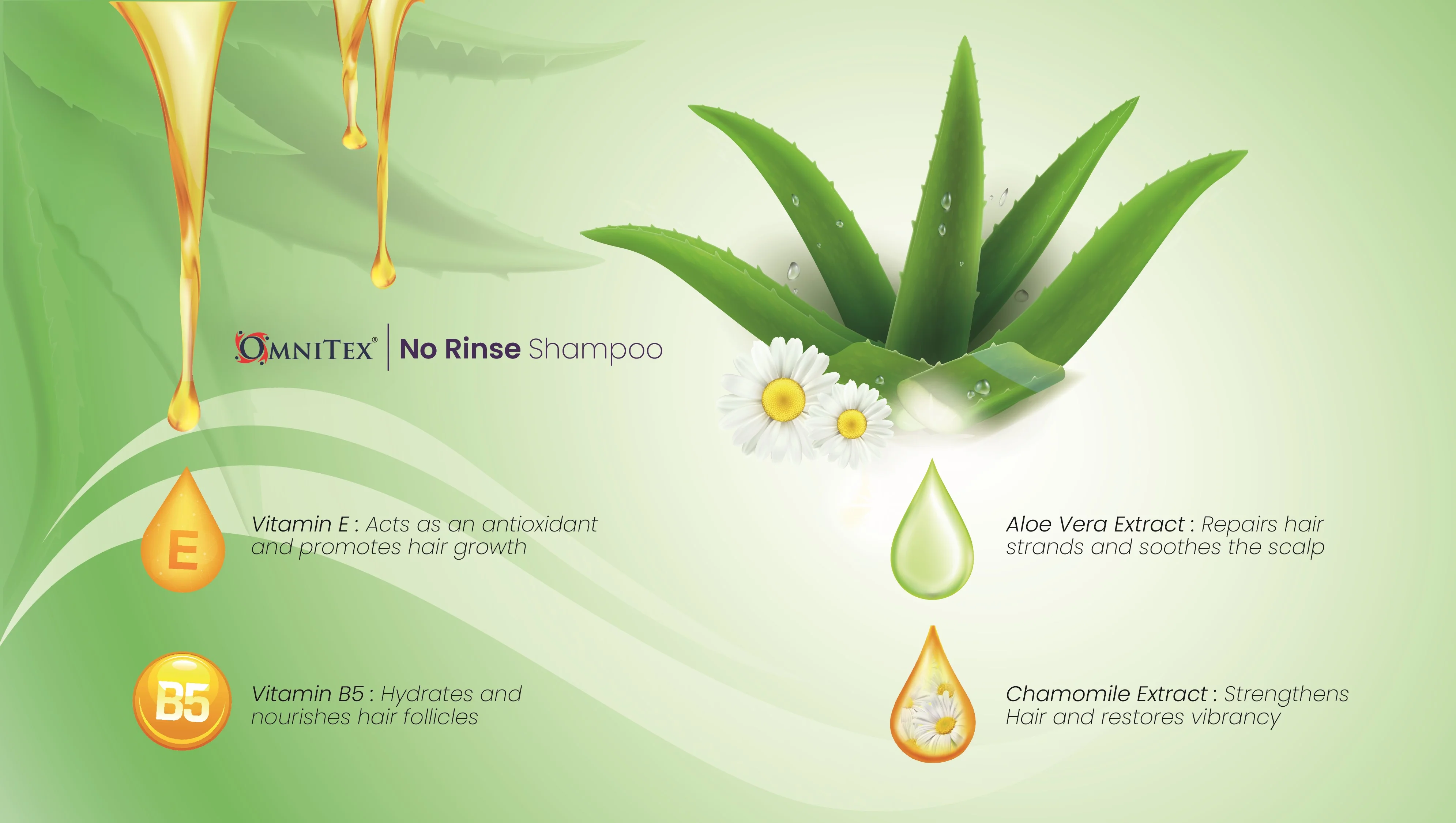 Omnitex Rinse Free Shampoo & Conditioner 200ml - Image 4