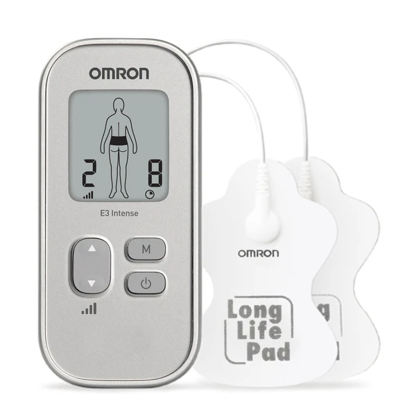 Omron E3 Intense TENS Device - Silver