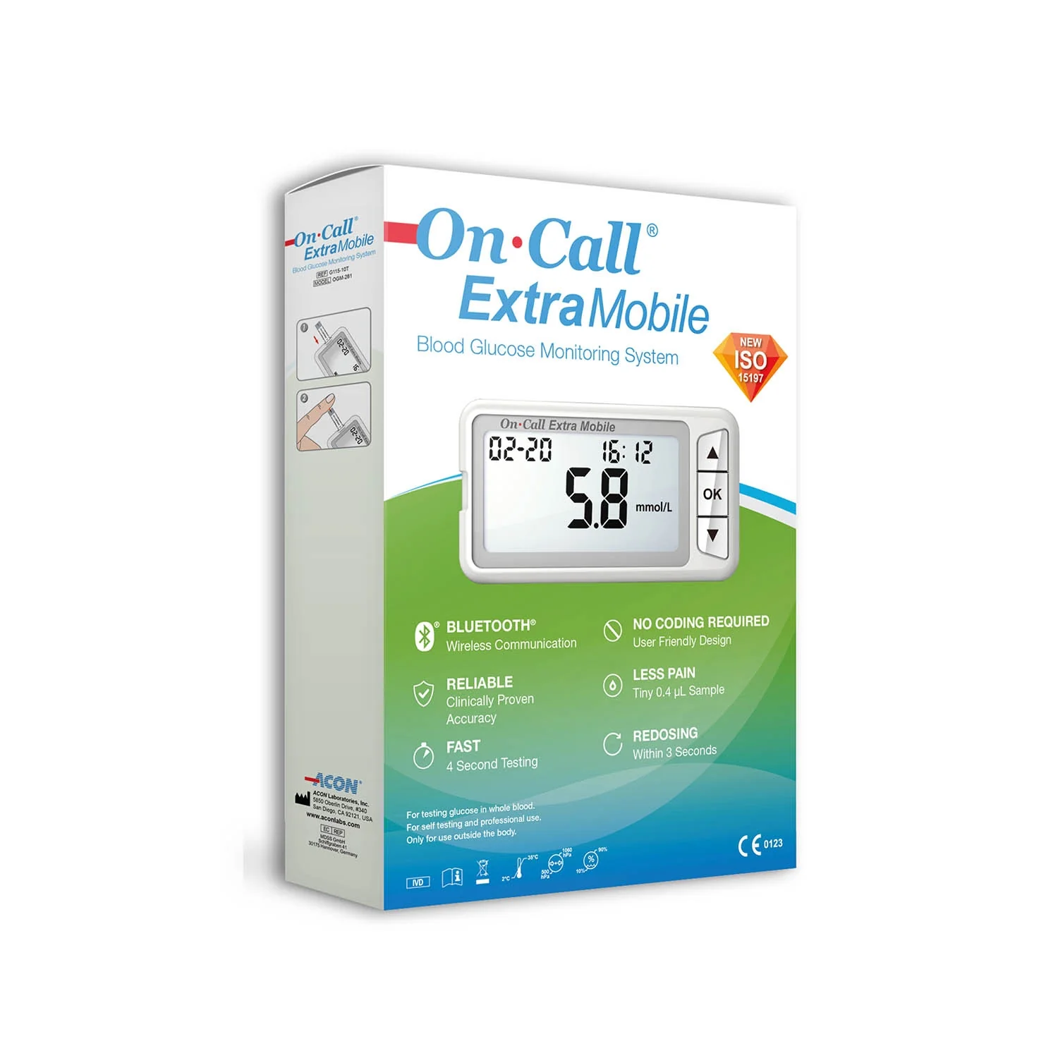 On Call Extra Mobile Blood Glucose Meter - Image 2