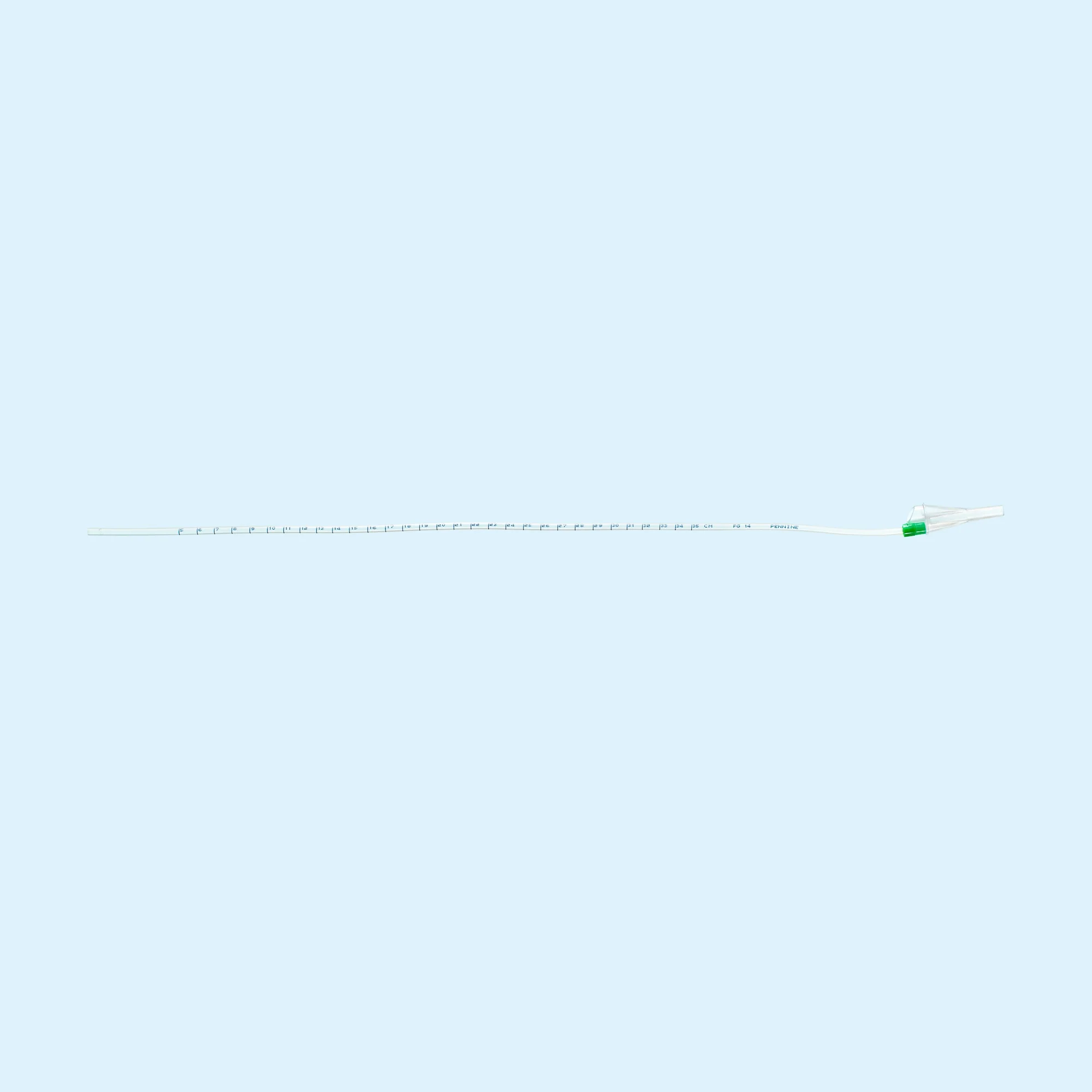 Open Suction Catheter, Graduated, 8" x 48cm, Two Side Eyes - Box of 100 - Image 2