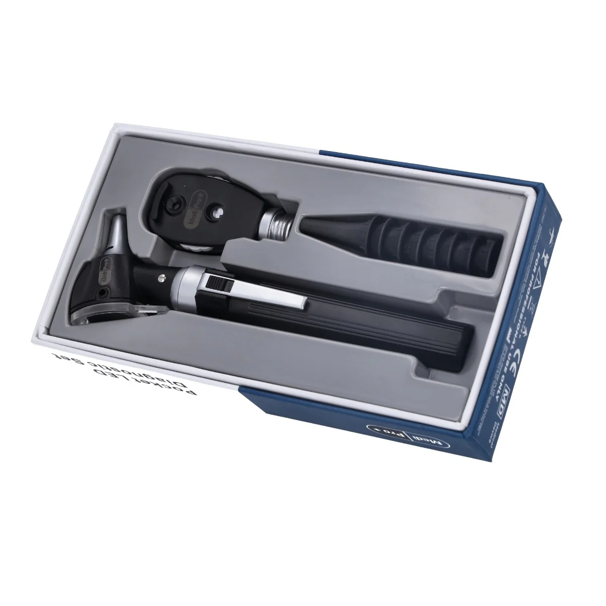 Otoscope & Ophthalmoscope Pocket Set - Black - Image 8
