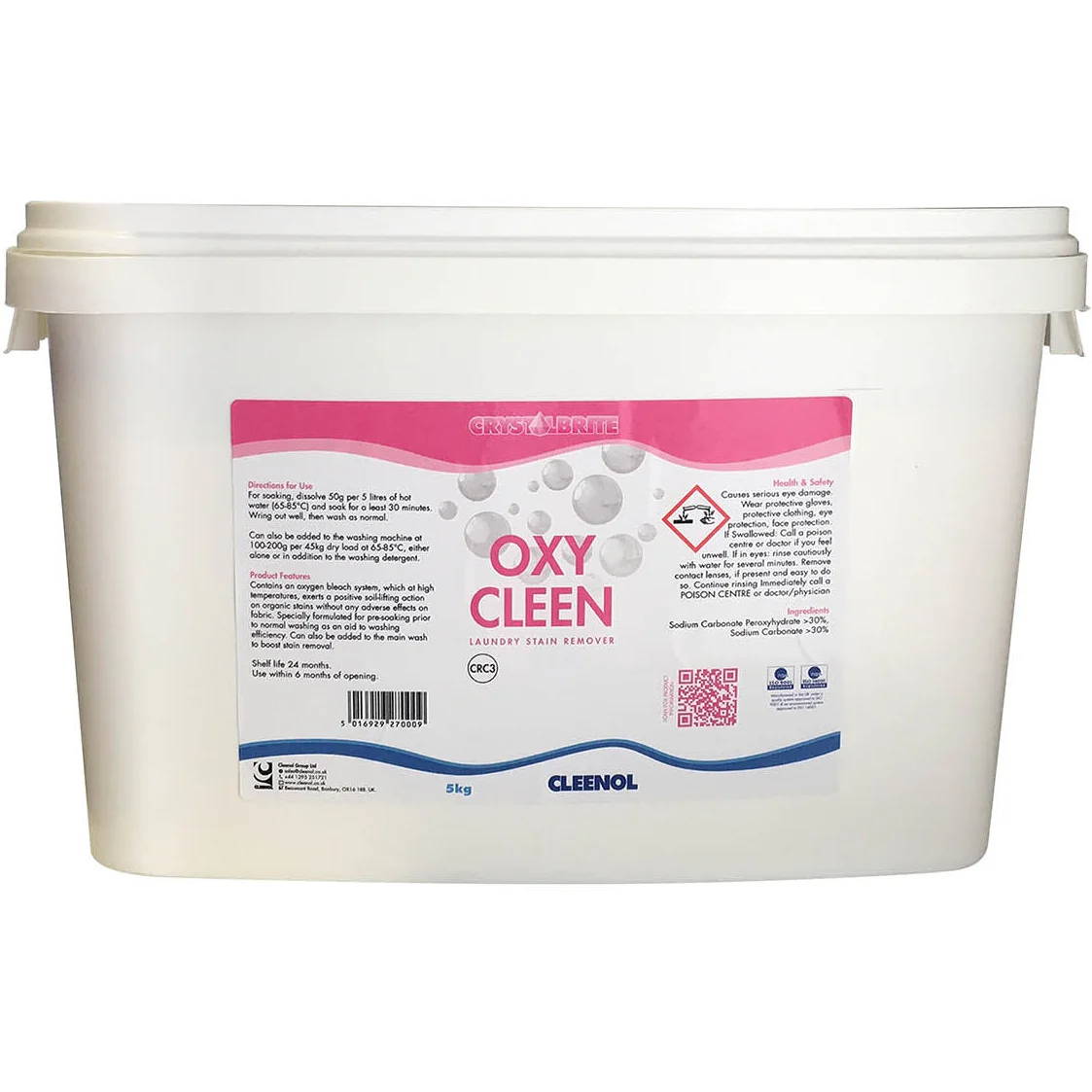Oxy-Clean Stain Remover - 5kg Tub