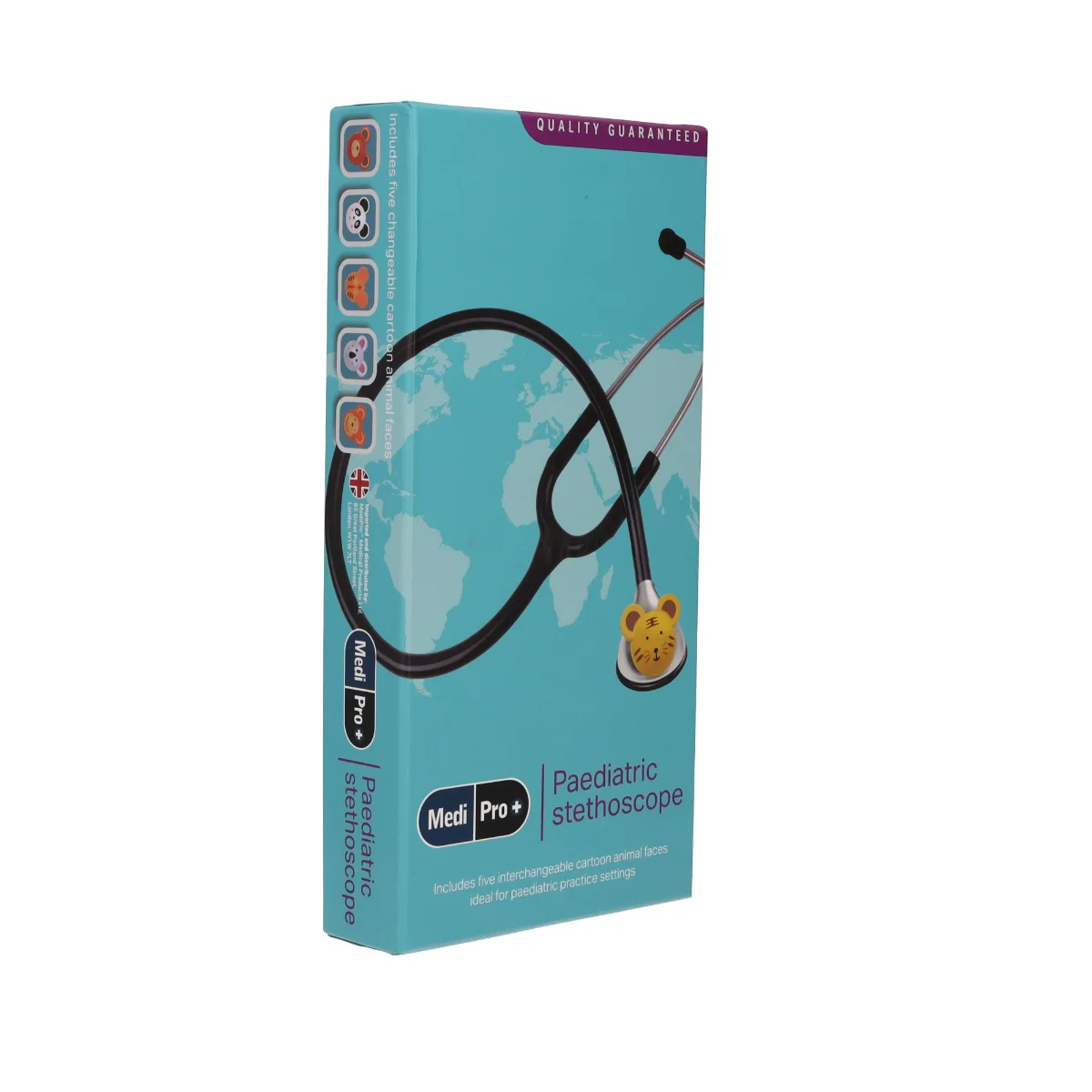 Paediatric Stethoscope With Clip-on Animal Faces - Image 7