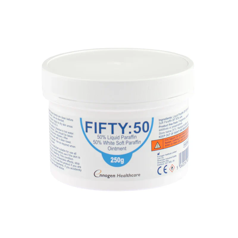 Paraffin Liquid/Soft White 50/50 Ointment - 250g