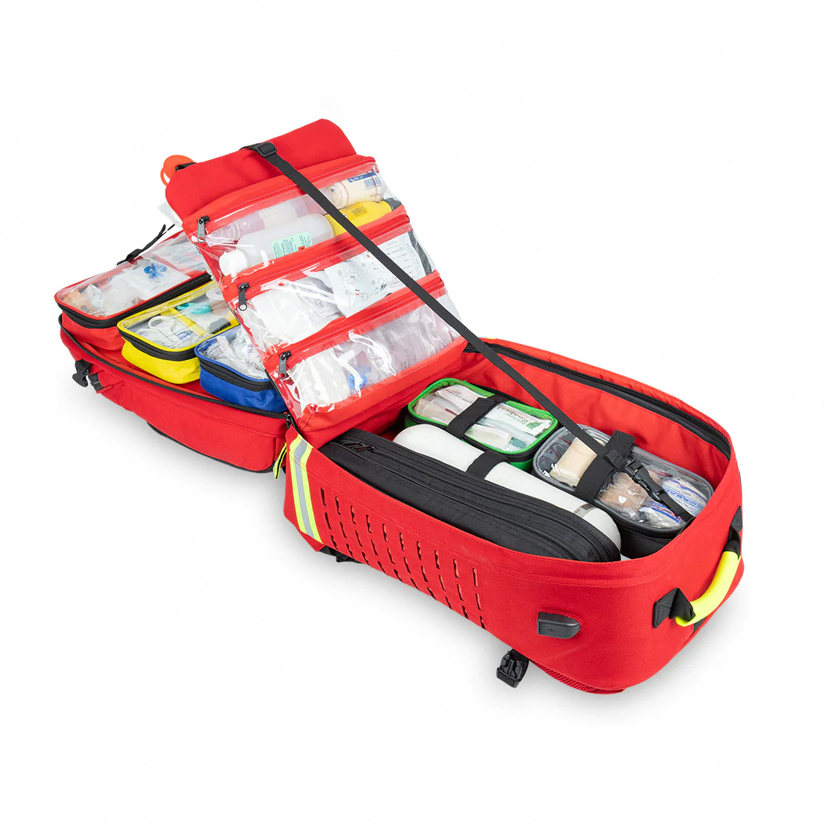Paramed's - Big Sized Rescue and Tactical Backpack - Red - Image 5