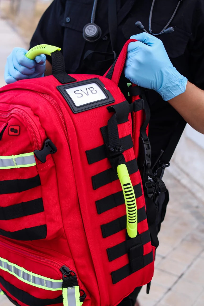 Paramedic Rescue Tactical Backpack - Red - Image 16
