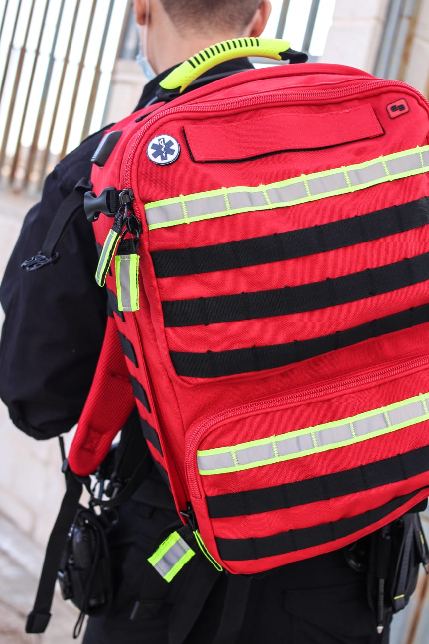 Paramedic Rescue Tactical Backpack - Red - Image 17