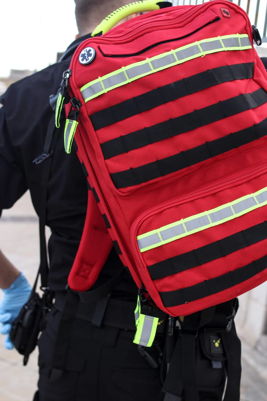 Paramedic Rescue Tactical Backpack - Red - Image 18