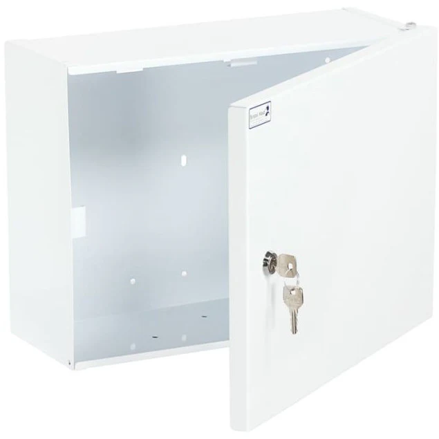 Patient/Residents Own Medication Cabinet 210/155/315mm, Side Hinged