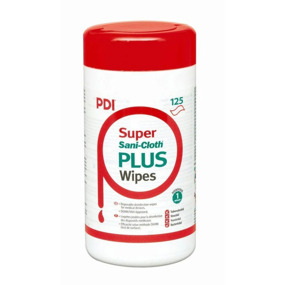PDI Sani-Cloth Plus Tub - 133 x 185mm - Pack of 125 - Clearance