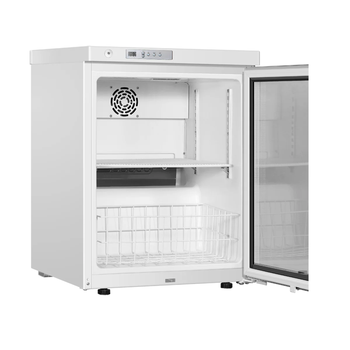 Pharmacy Countertop Refrigerator - 68 Litres - Glass Door - Image 4