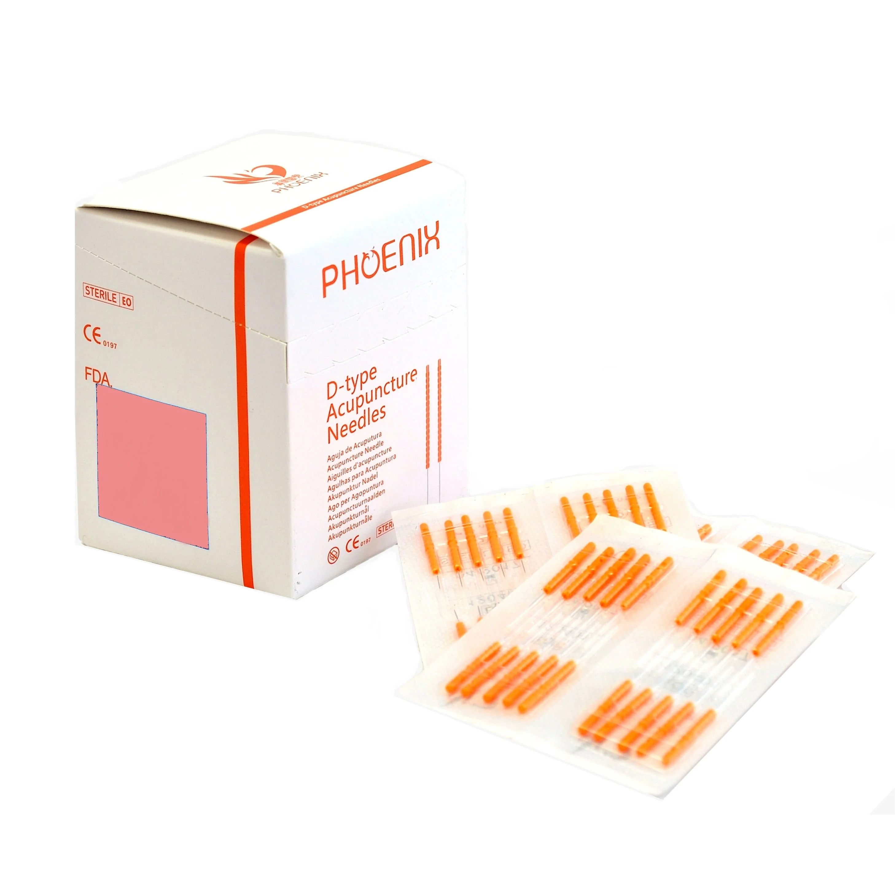 Phoenix Plastic Handle Detox Acupuncture Needle - 0.22 X 13mm