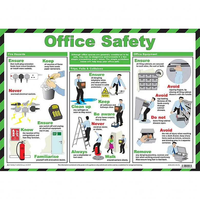 Poster Office Safety