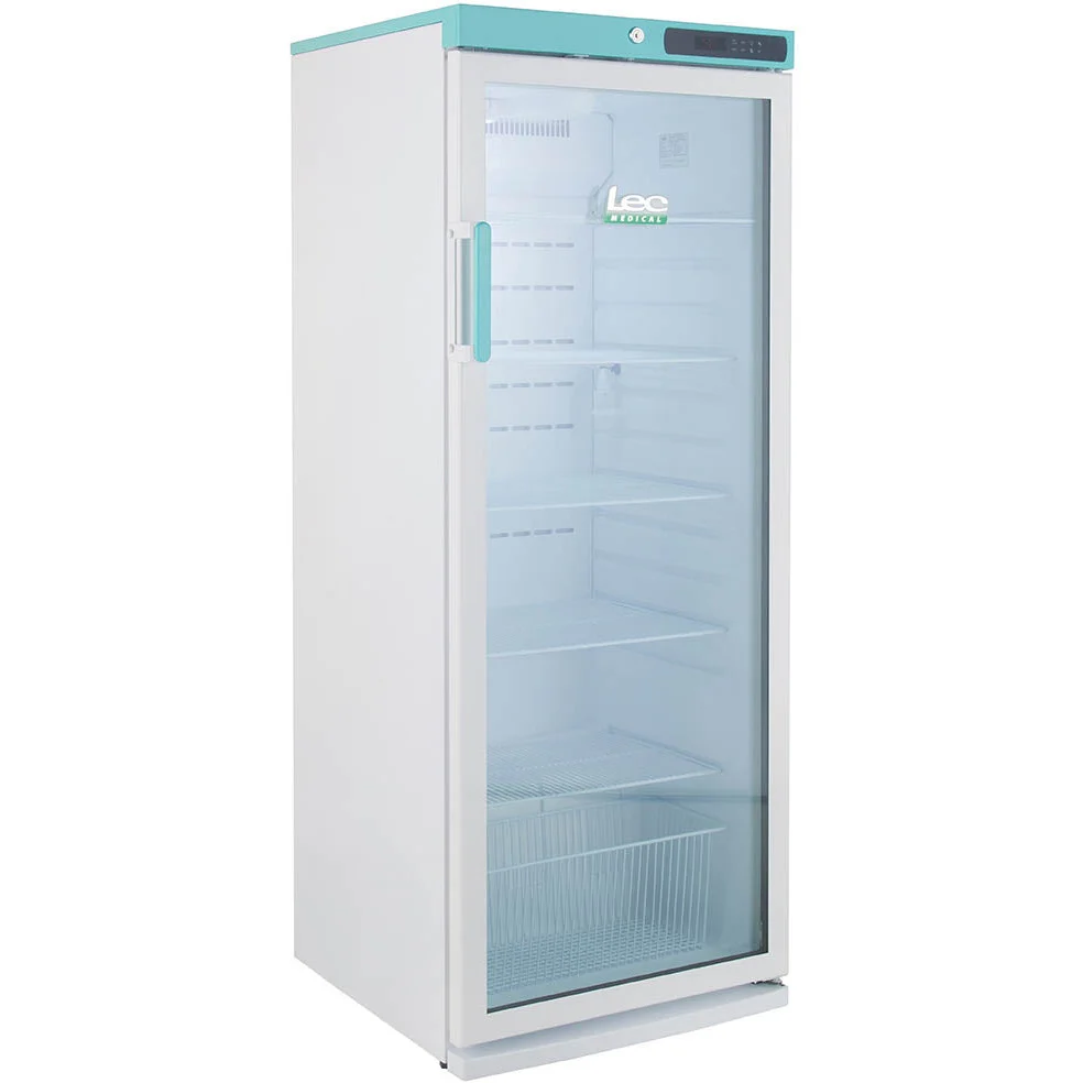 Lec PPGR273UK-LHH - 273L Freestanding Vaccine Refrigerator Glass Door - Left Handed Hinge - Image 2