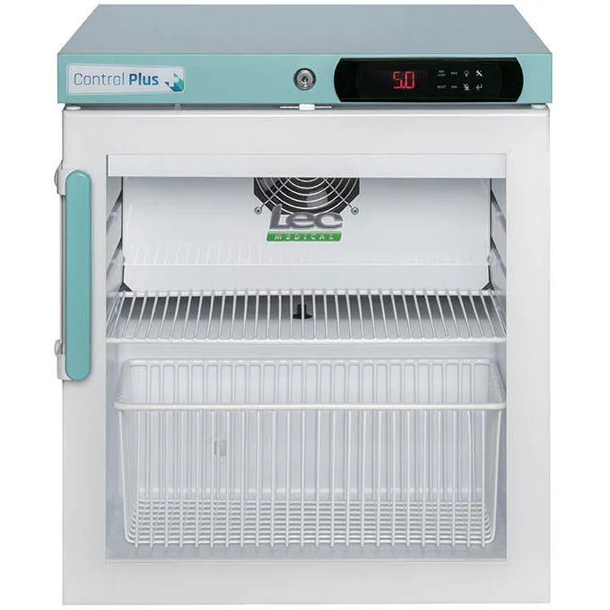 Lec PPGR47UK - 47L Countertop Pharmacy Control Plus Refrigerator - Glass Door