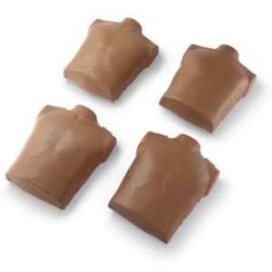 Prestan Torso Dark Skin Replacement for Child Manikin - Pack of 4