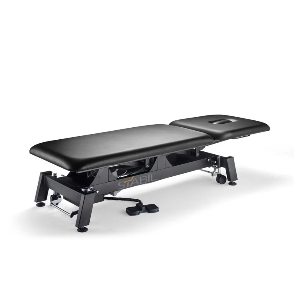 Pro 2-Section Electric - Black Frame - Black Upholstery - Image 4