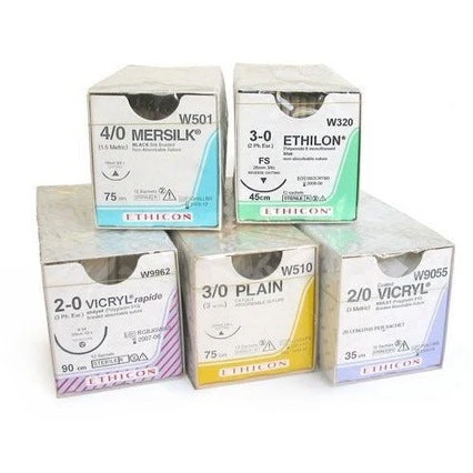Prolene Suture 3-0, 75cm, 19mm, 3/8 Circle Single