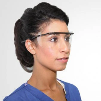 Protective Eyeshields Assorted Colours - Pack of 100 - FRAMES ONLY
