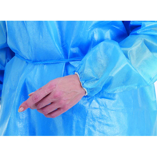 Disposable/Single Use Protection Gown with Long Sleeves x 50 - Image 2