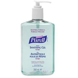 Purell Antibacterial Hand Cleaner Sanitising Gel 350ml Pump VF481 Single - Image 2