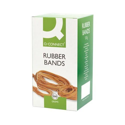 Q-Connect Rubber Bands No.38 152.4 x 3.2mm 500g