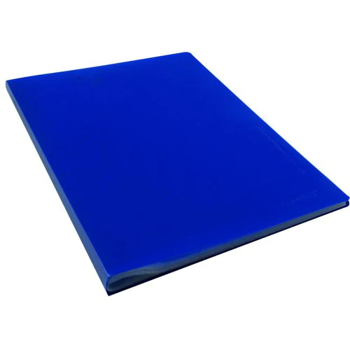 Q-Connect Soft Cover Display Book - 40 Pocket - Blue