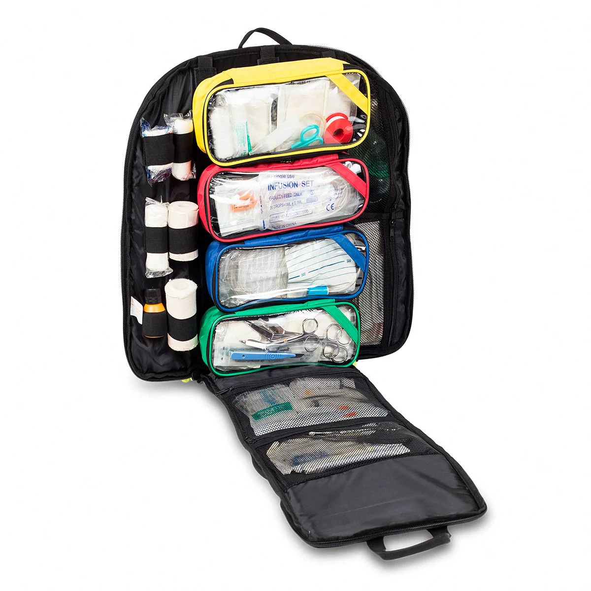 Quick Access BSL Backpack With Fast Opening System - Red - Image 7