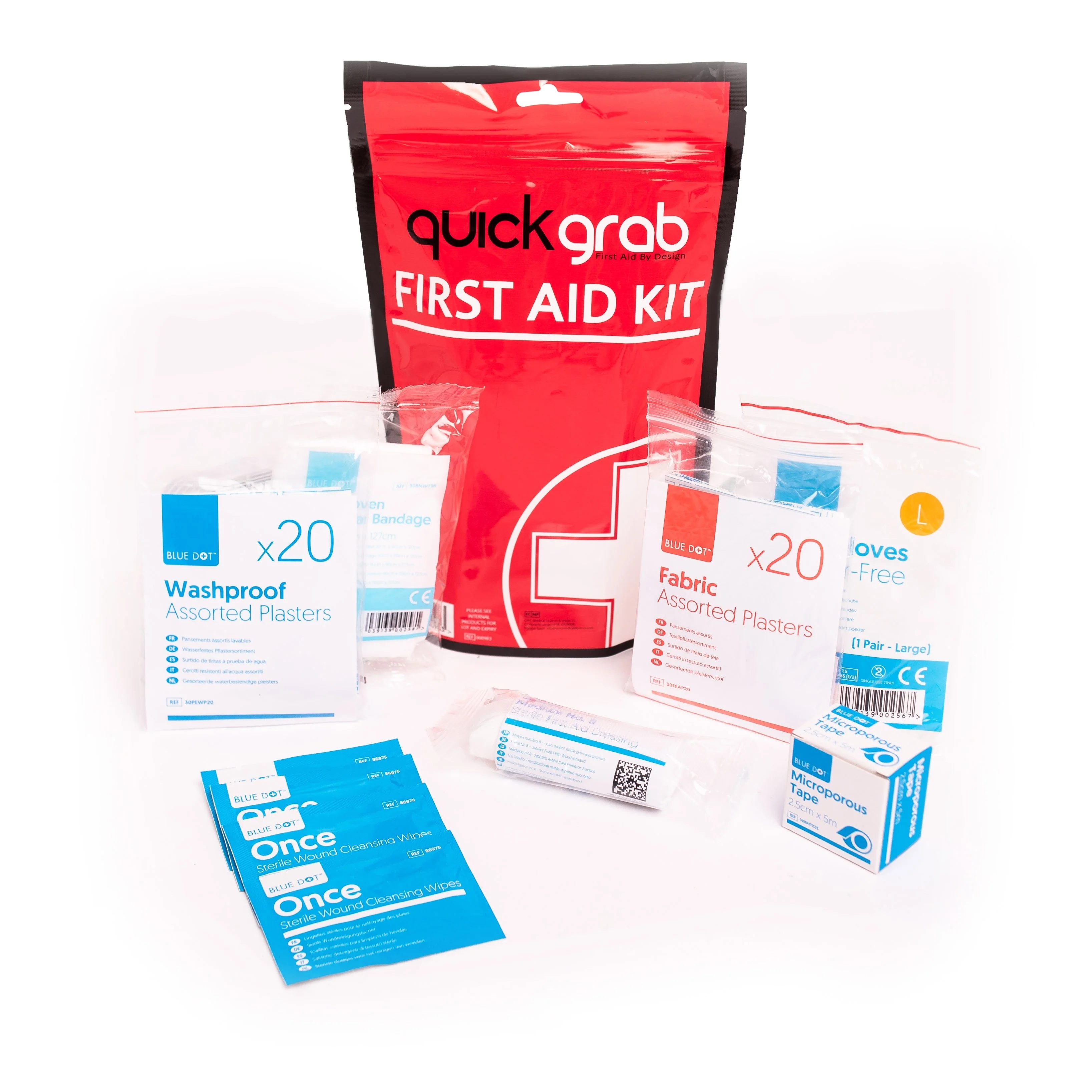 Quick grab medium first aid kit