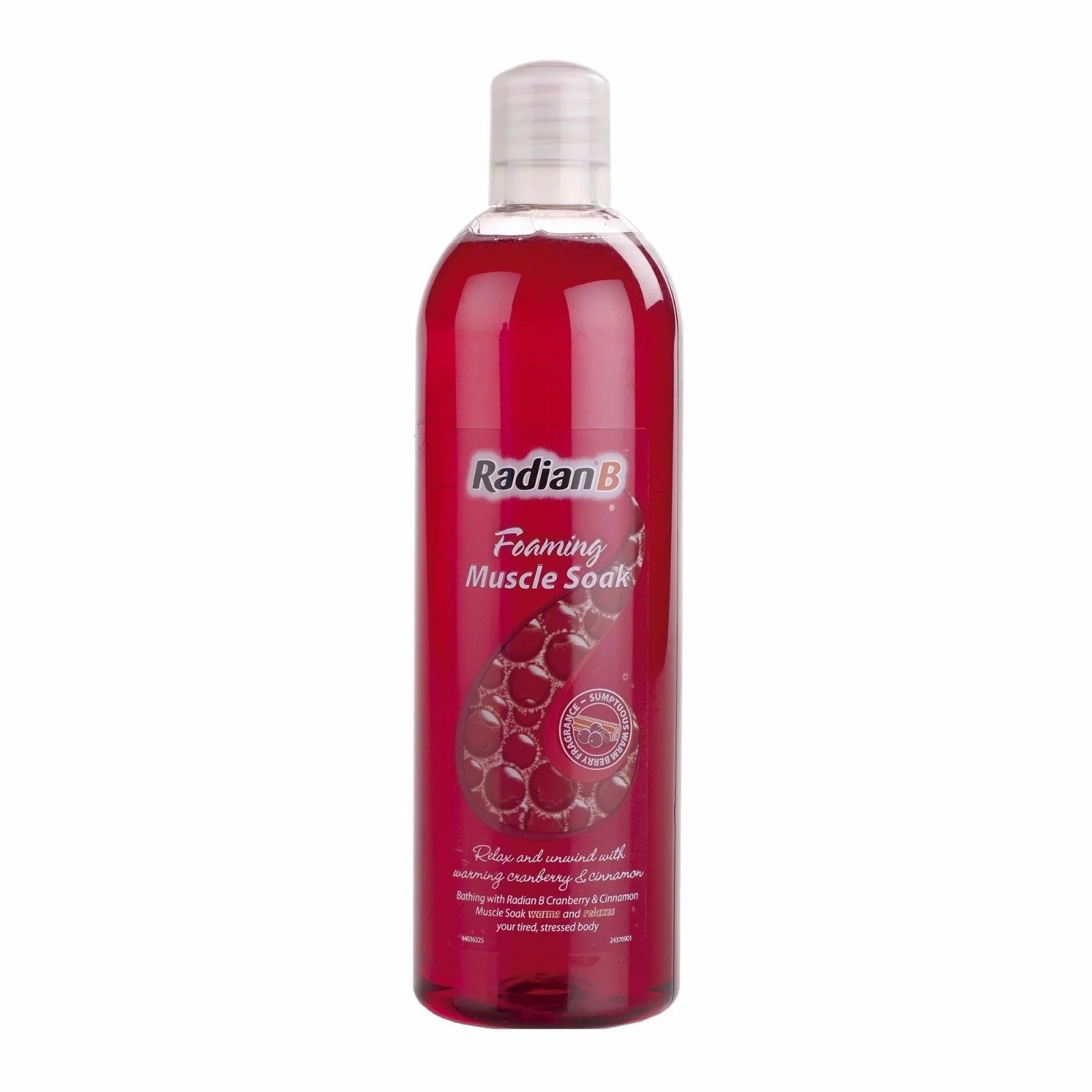 Radian B Muscle Soak Cranberry - 750ml