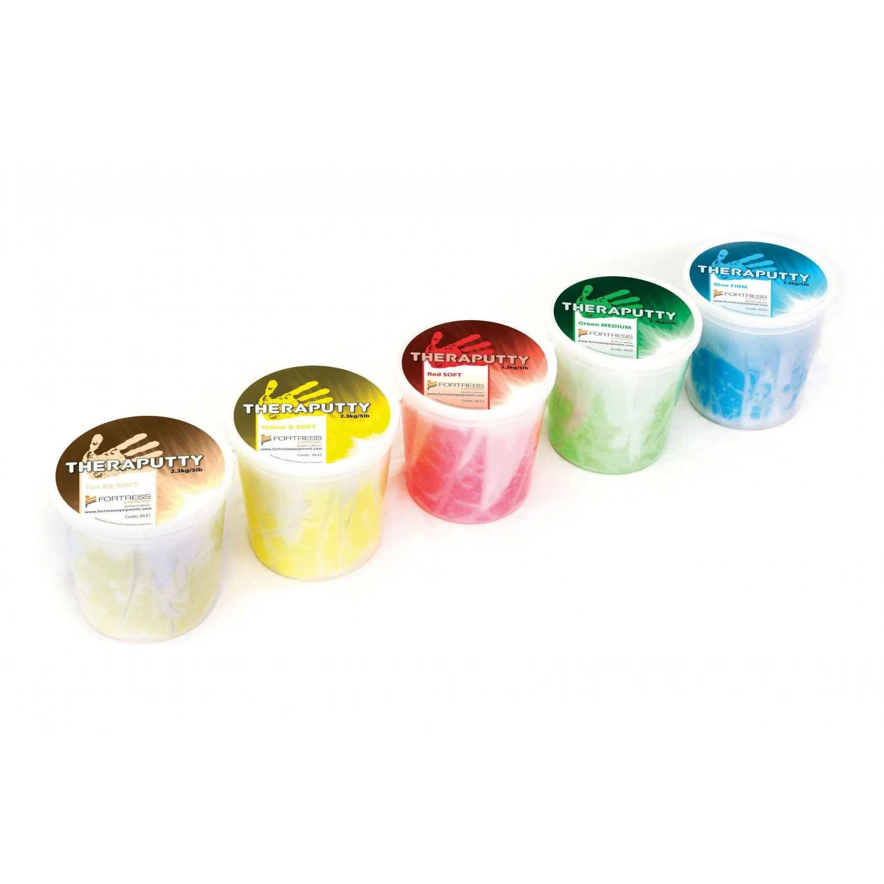 Rainbow theraputty 3oz/85gms - Tan - XX soft