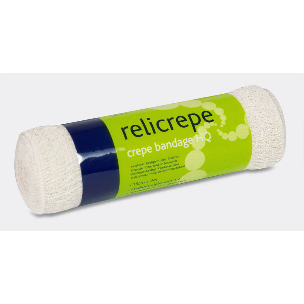Relicrepe Bandage HQ White 15cm x 4 m