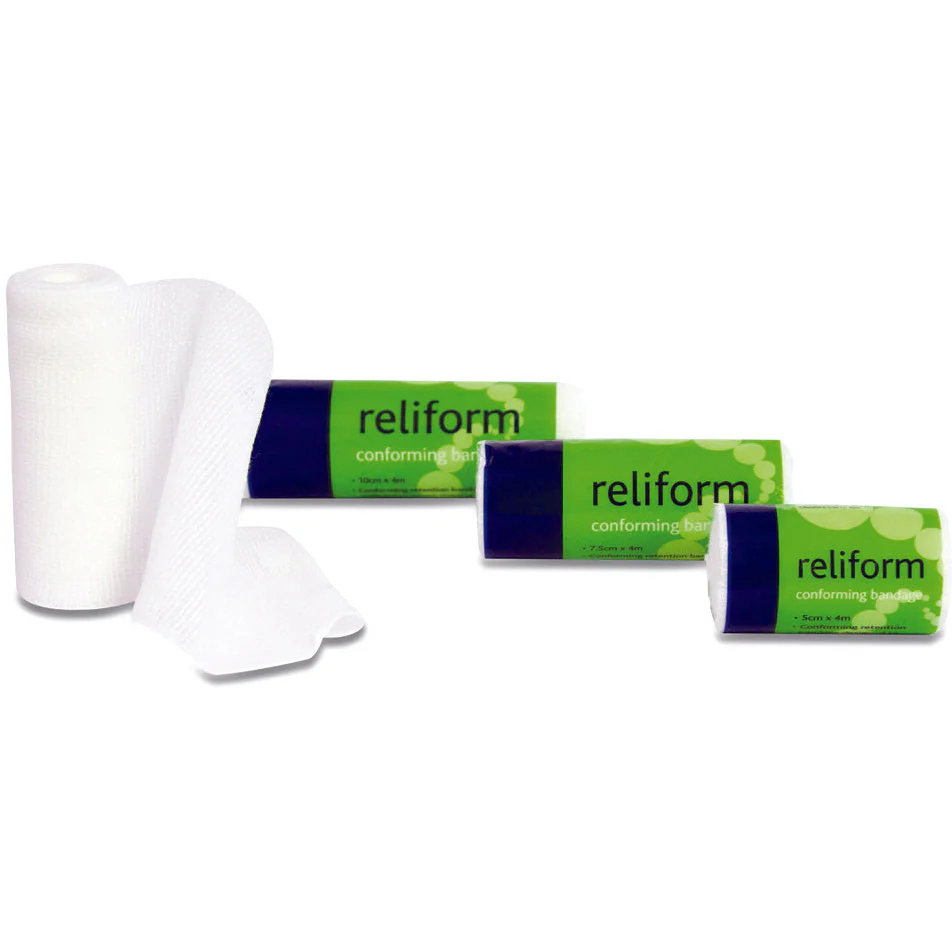 Reliform Conforming Bandage White 5cm x 4m SINGLE - Image 3