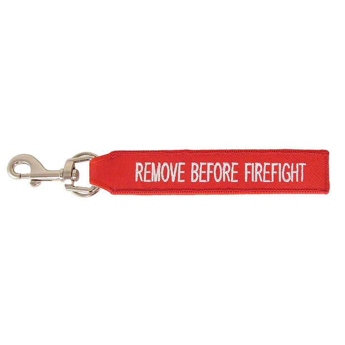 "REMOVE BEFORE FIREFIGHT" hanger - Image 2