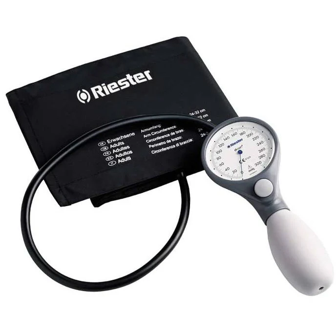 Riester Ri-San Sphygmomanometer: Slate Grey