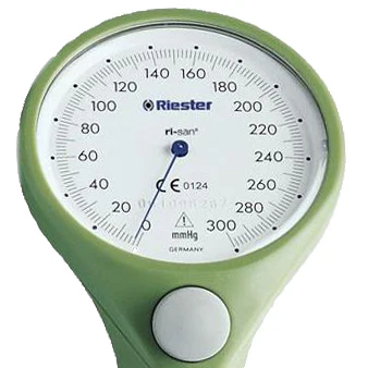 Ri-san Aneroid Sphyg in Green with Child Size Cuff - Image 2
