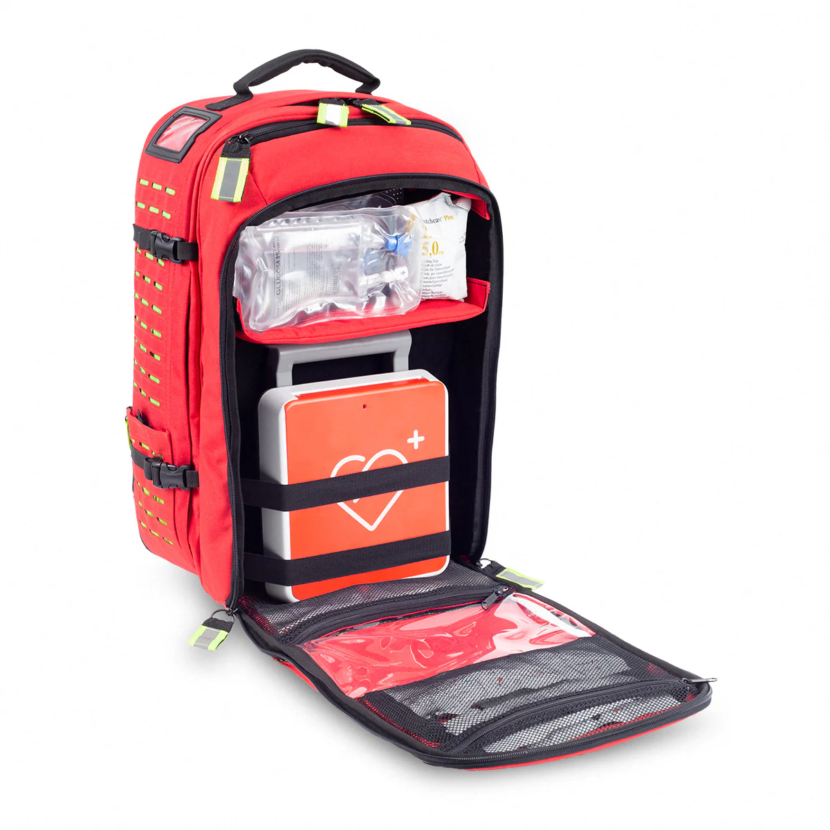 Robust's - Tactical Backpack with Adjustable Inner Layout - Red - Image 10