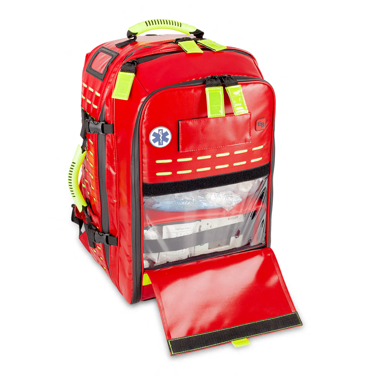 Robust's - Tactical Backpack with Adjustable Inner Layout - Red - Image 4