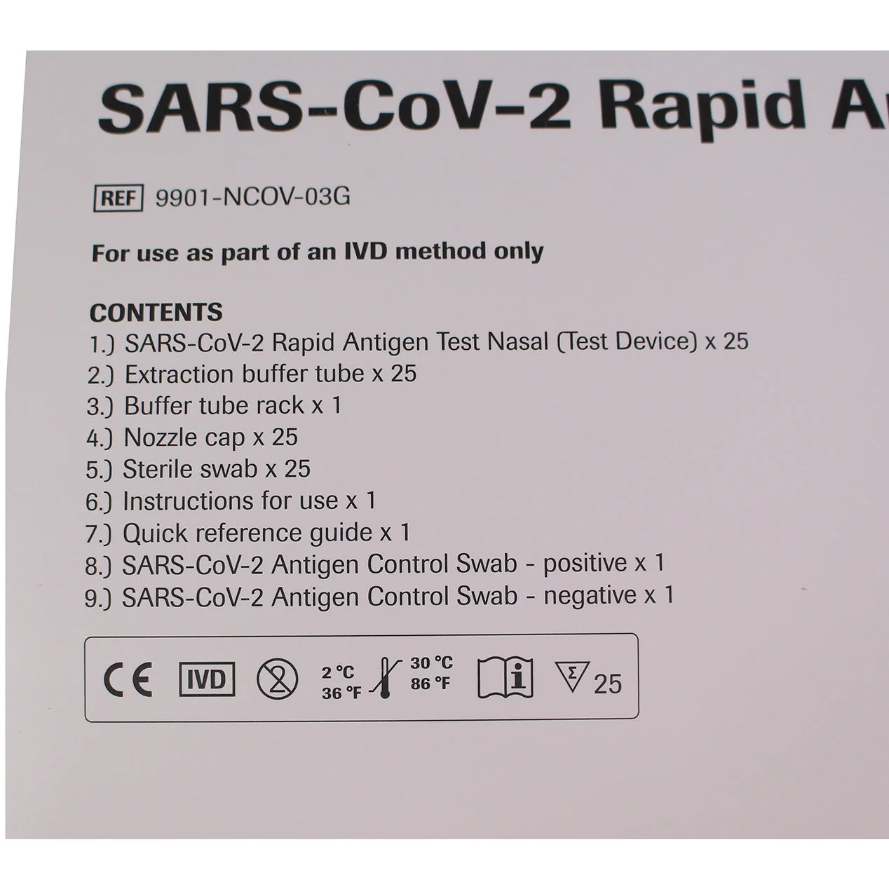 Roche COVID-19 Rapid Antigen Nasal Test Kit x 25 (MIN invasive!) - CLEARANCE - Image 5
