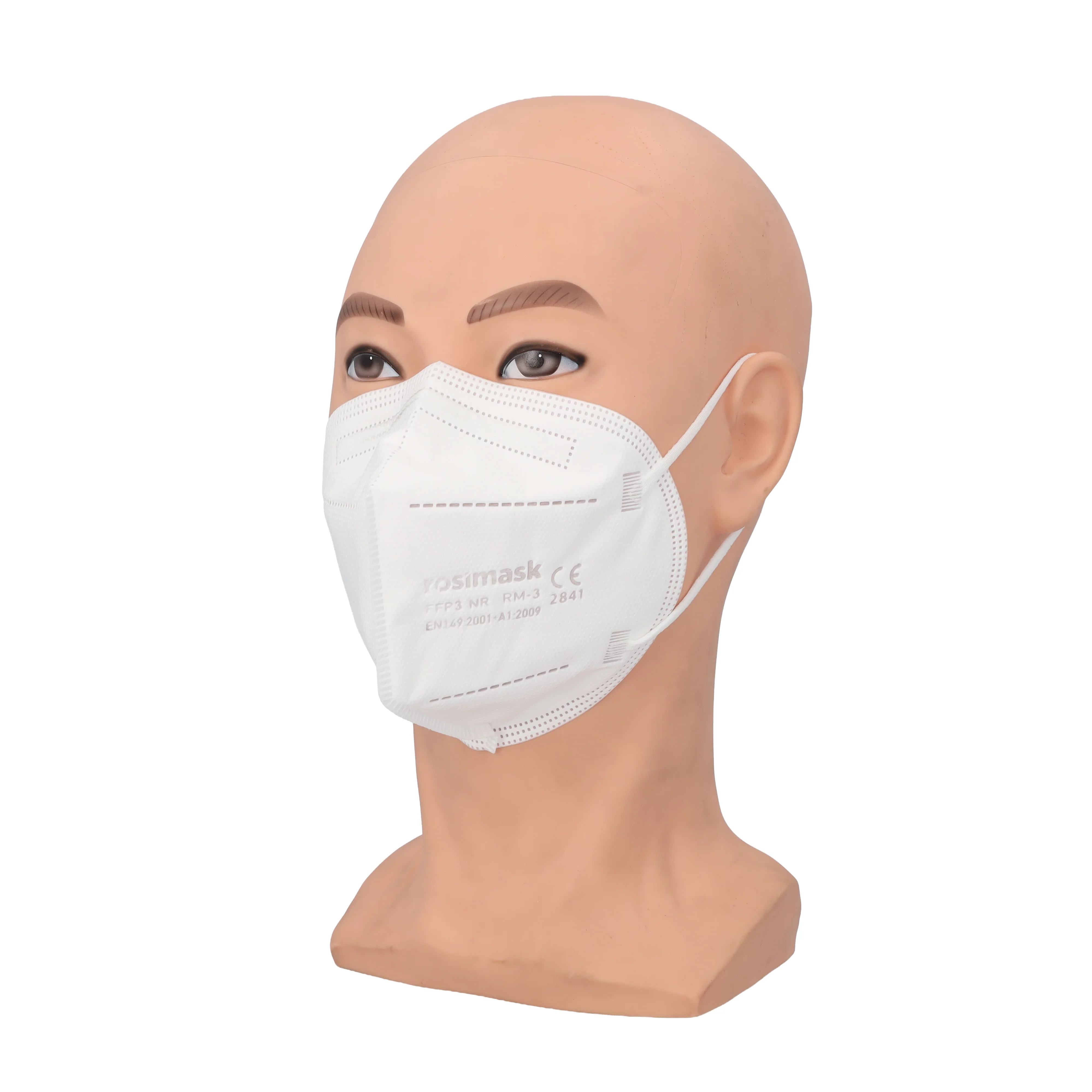 Rosimask FFP3 Face Masks (unvalved) Box of 10 - Image 2